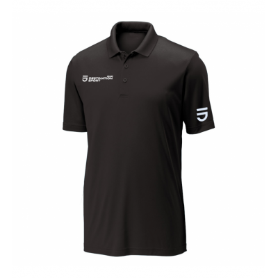 Men's DSM Black Polo