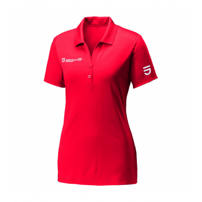 Women's DSM Red Polo